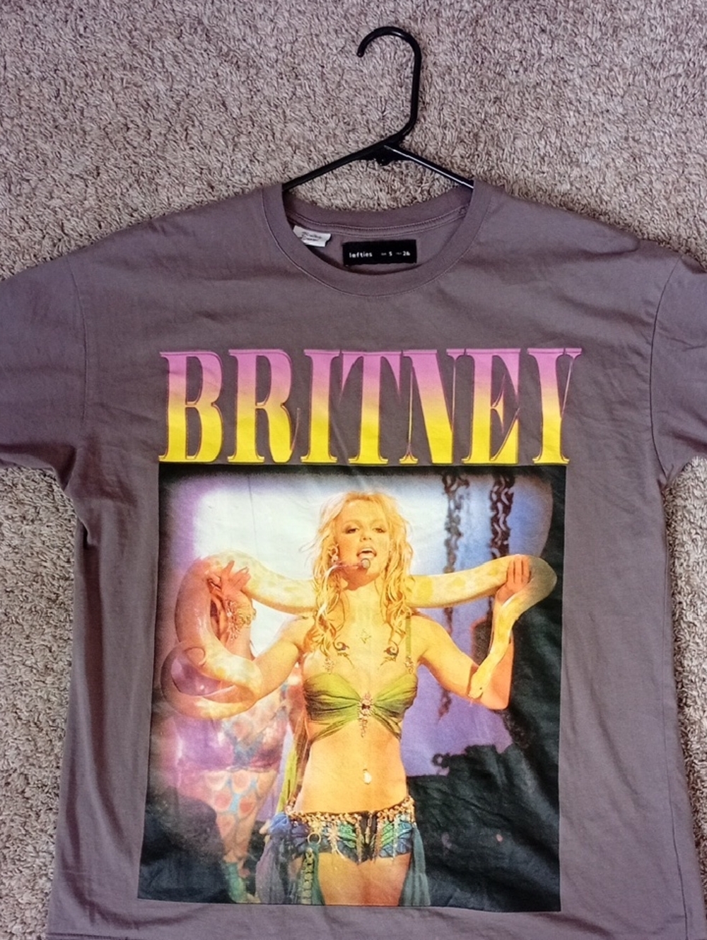 BRITNEY Graphic Short Sleeve Tee - Gray